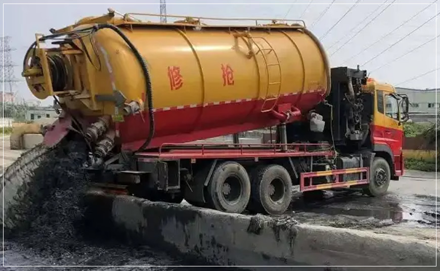 防城港沉淀池清理案例